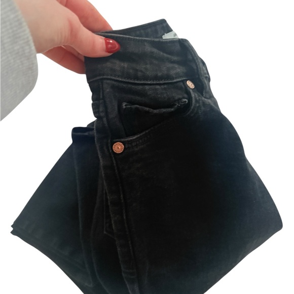 Mango Black High Rise Skinny jeans - Picture 8 of 9